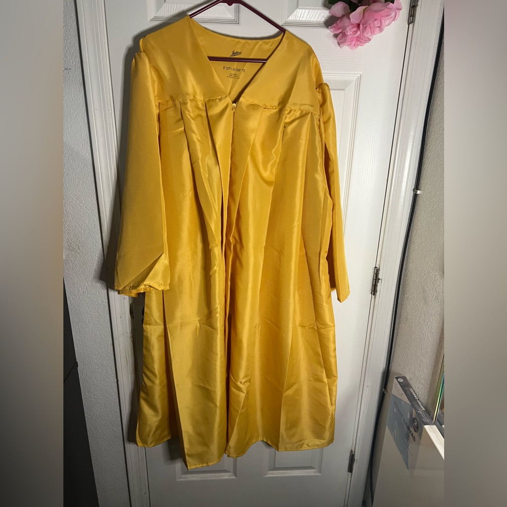 Gold Graduation Gown Unisex